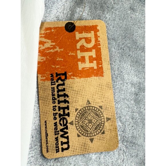 Ruff Hewn Womens Blouse Large Boho Embroidered Cold Shoulder Short Sleeve Tassel - Picture 5 of 16